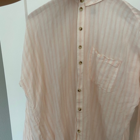 Pink Urban Outfitters Button Up - Picture 2 of 6